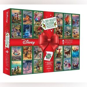 NEW CEACO Disney advent calendar 24 day mini puzzles interlocking 1000 pieces